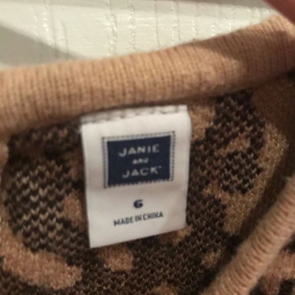 Girls cheetah sweater dress - Picture 2 of 2